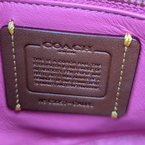 COACH Pillow Madison Shoulder Bag With Quilting in Petunia - Picture 9 of 16